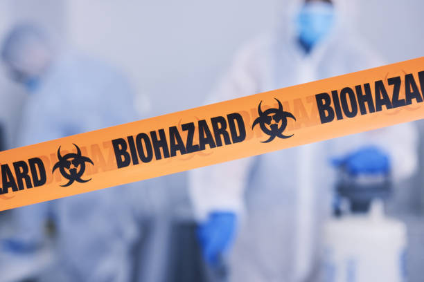 Professional Blood Cleanup technician working in Marshall, IL